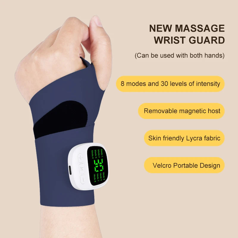 Rechargeable Wrist Massager – Cordless Pain Relief Anywhere