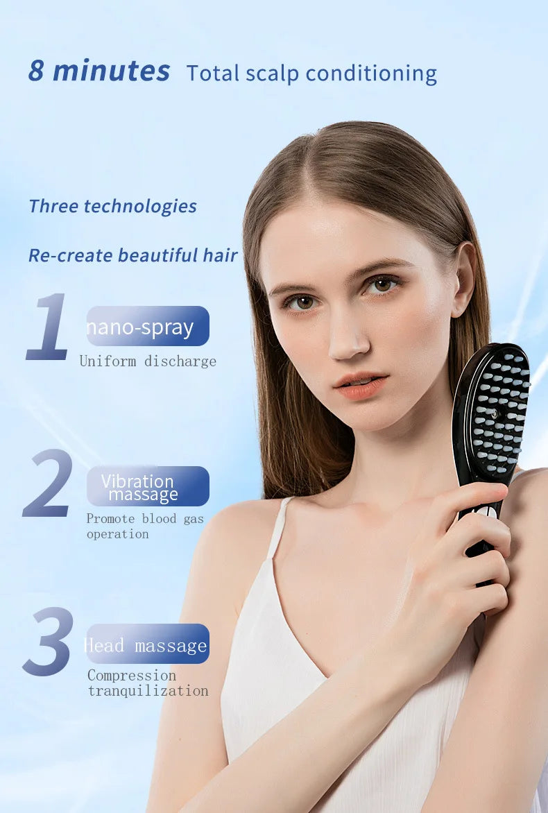 KentDO™ Electric Spray Massage Comb