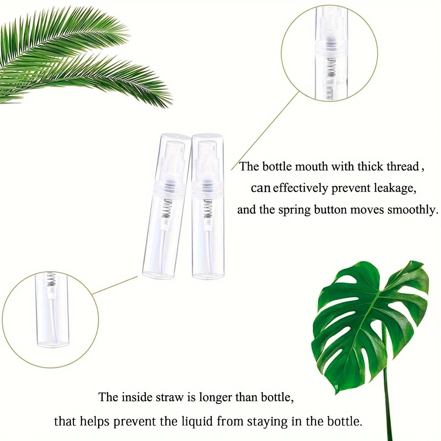 KentDO™ Refillable Travel Atomizer – Mini Perfume Spray 2–3ml