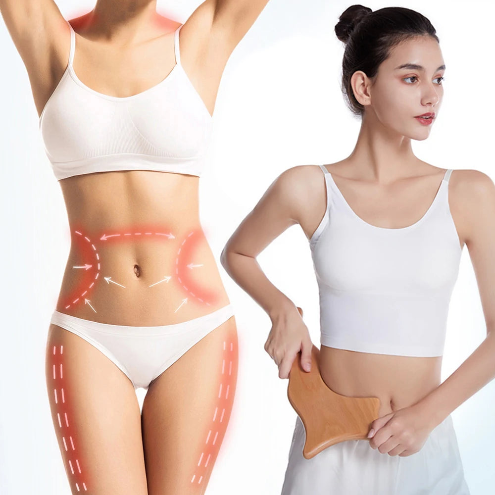 KentDO™ 6-in-1 Wooden Lymphatic Drainage Massage Set