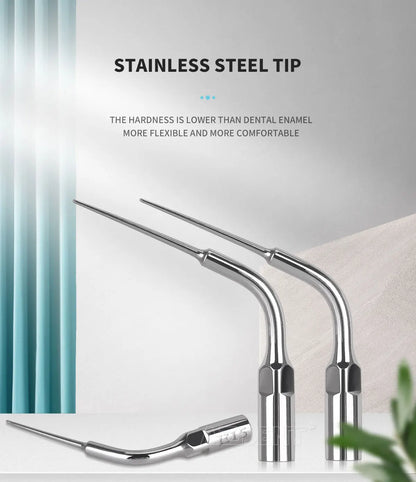 KentDO™ 5pcs Dental Ultrasonic Scaler Tips – Precision Cleaning