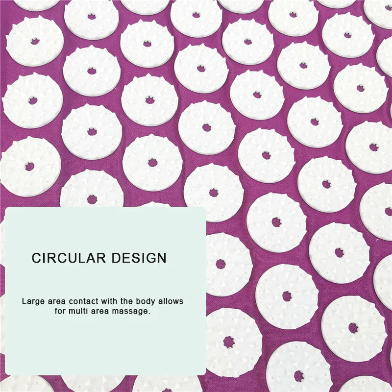 KentDO™ Yoga Massage Pads – Deep Neck, Back & Foot Relief