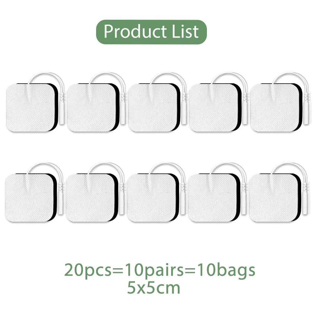 TENS Electrode Pads – Reusable Gel for Pain Relief