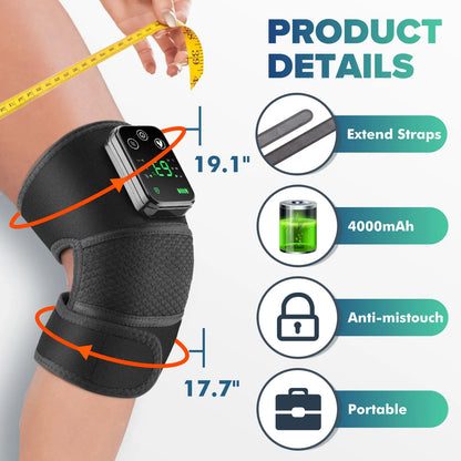 Knee Heating Massager with Vibration for Joint Pain Relief