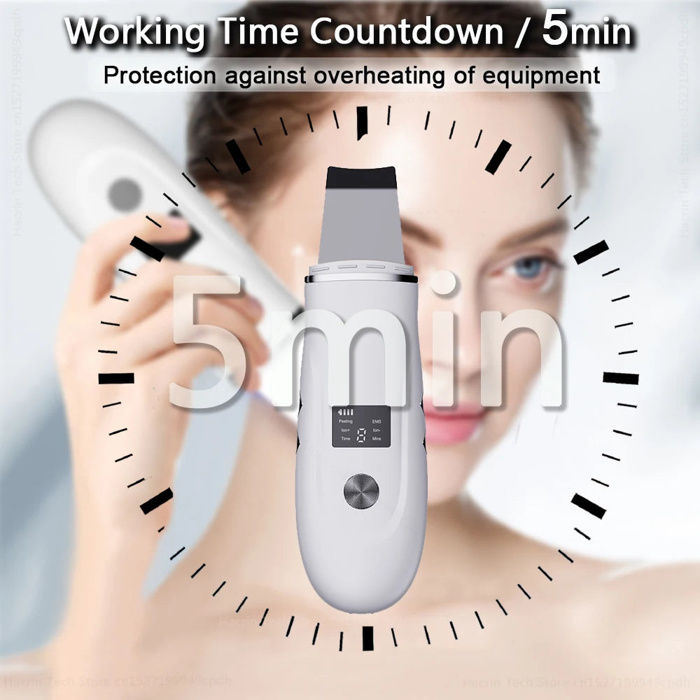 KentDO™ Ultrasonic Face Scrubber – Deep Pore Cleansing