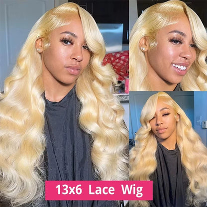 KentDO™ 613 Blonde Human Hair Wig – Luxurious HD Lace Shine