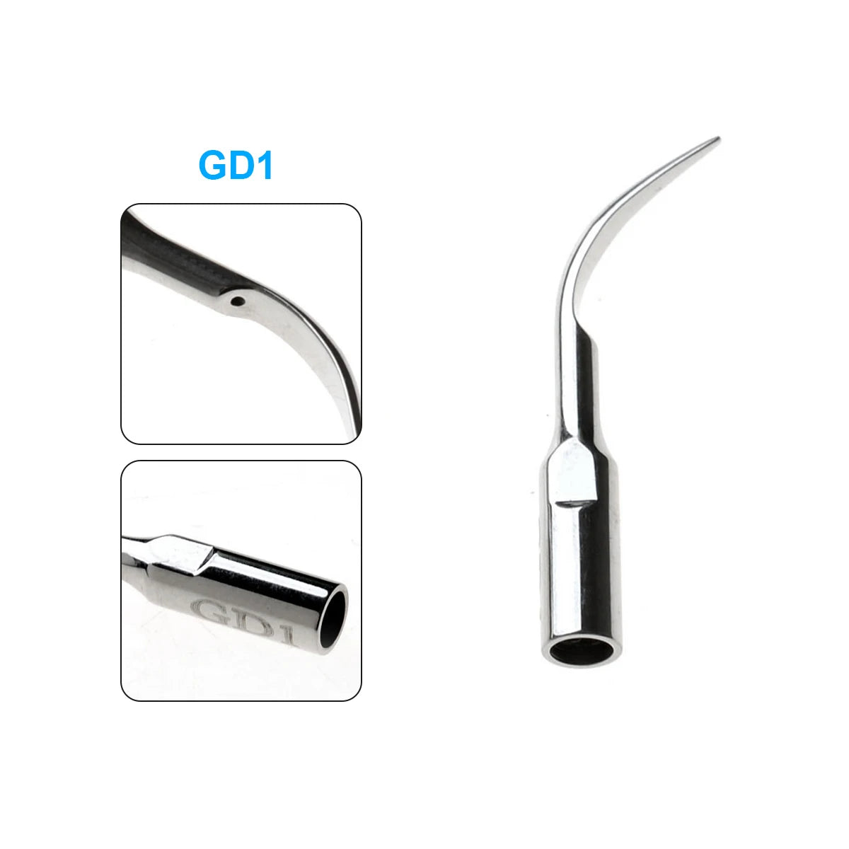 KentDO™ 5pcs Dental Ultrasonic Scaler Tips – Precision Cleaning