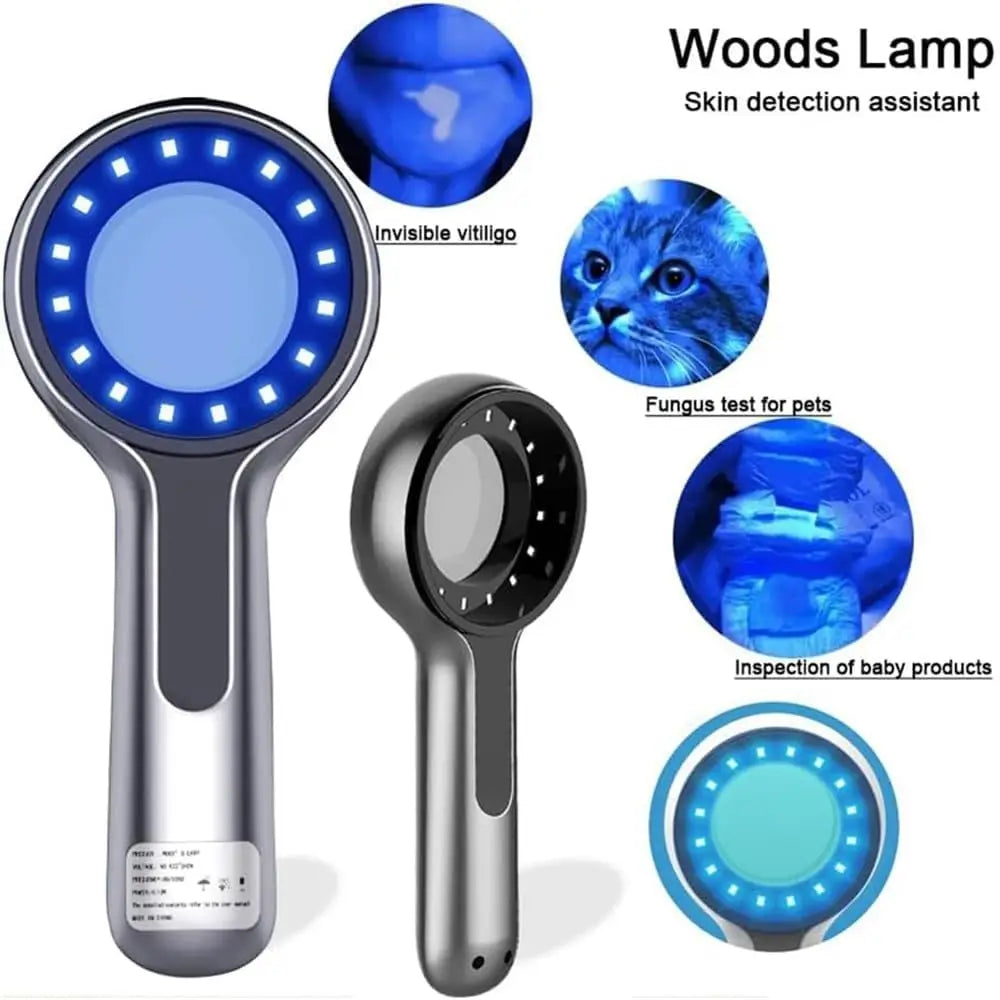 Wood’s Lamp Skin Analyzer – 16 LED UV Deep Scan Tool