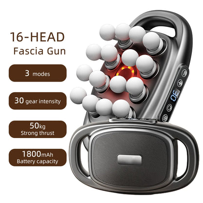 KentDO™ 42-Head Fascia Massage Gun – Deep Muscle Relief