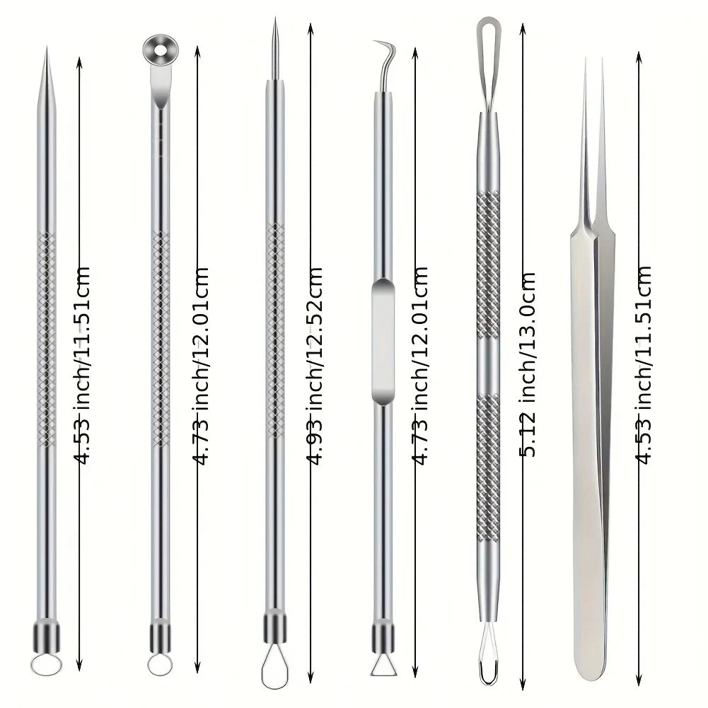 KentDO™ Pimple Popper Tool Kit – Clear Skin Blackhead Remover