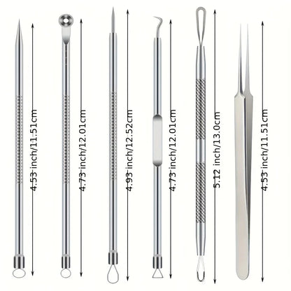 KentDO™ Pimple Popper Tool Kit – Clear Skin Blackhead Remover