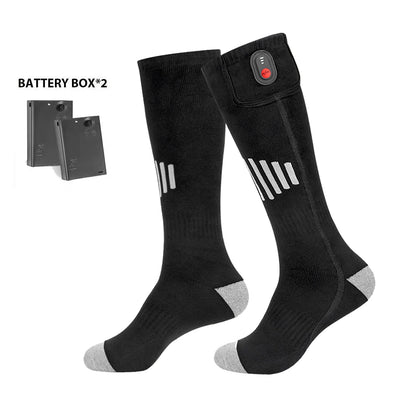 Heated Socks for Cold Feet – Battery-Powered Winter Warmth