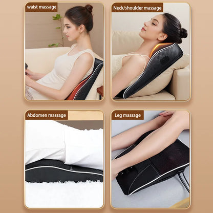 KentDO™ Electric Massage Neck Pillow with Heat Relief
