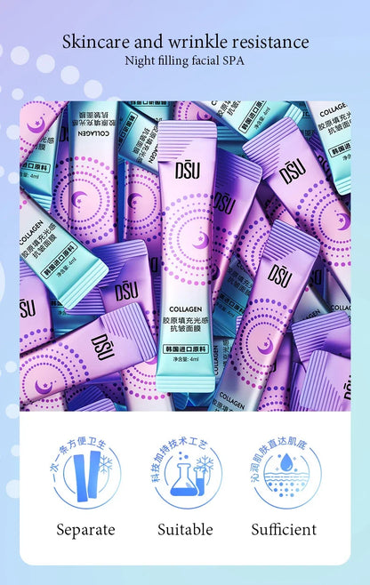 KentDO™ 30pcs Collagen Sleeping Masks – Anti-Wrinkle Care