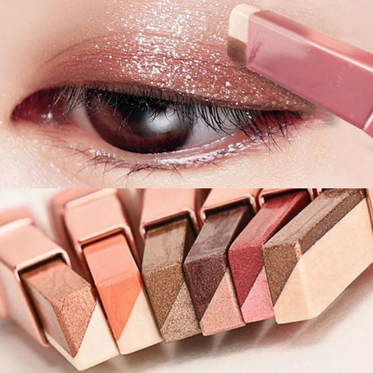 KentDO™ Two-Color Eye Shadow Stick – Natural 3D Gradient Look