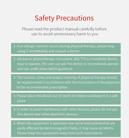 KentDO™ Ultrasound Physiotherapy Device for Pain Relief