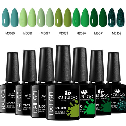 KentDO™ 7-Color Gel Nail Polish Set – Long-Lasting UV