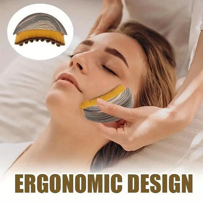 Lymphatic Face Brush for Sculpting & De-Puffing Facial Care!