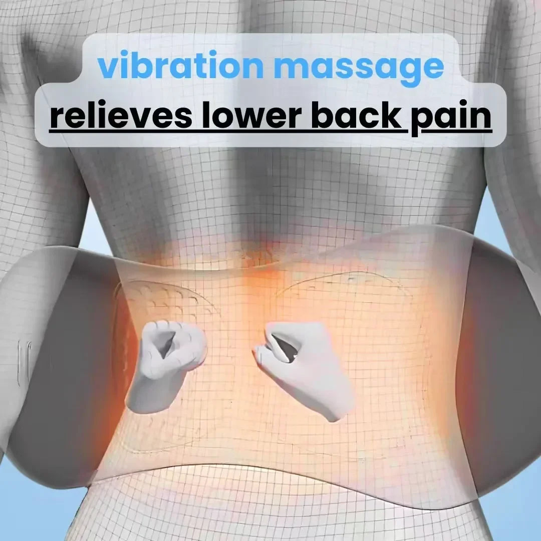 3-in-1 Back Massager for Heat & Deep Tissue Relief
