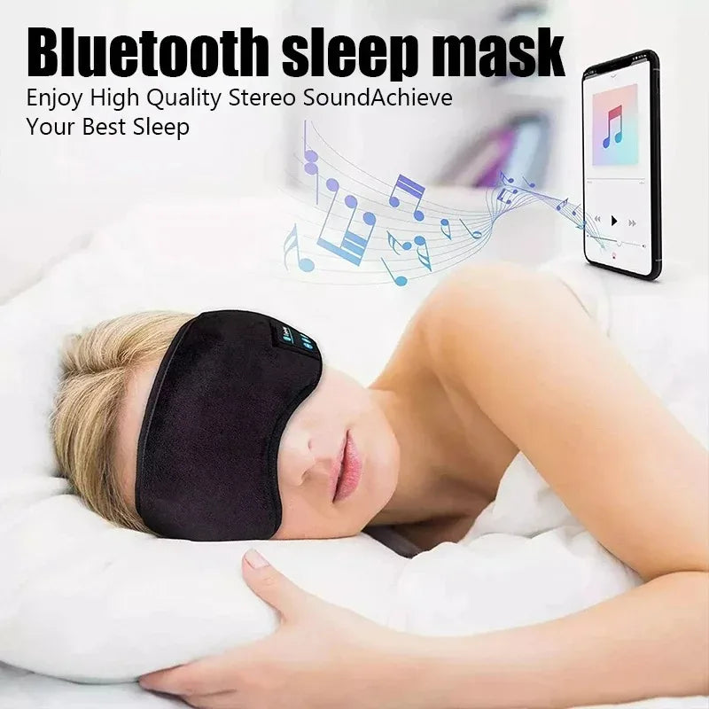 KentDO™ Bluetooth Sleep Mask – Wireless Music Headphones