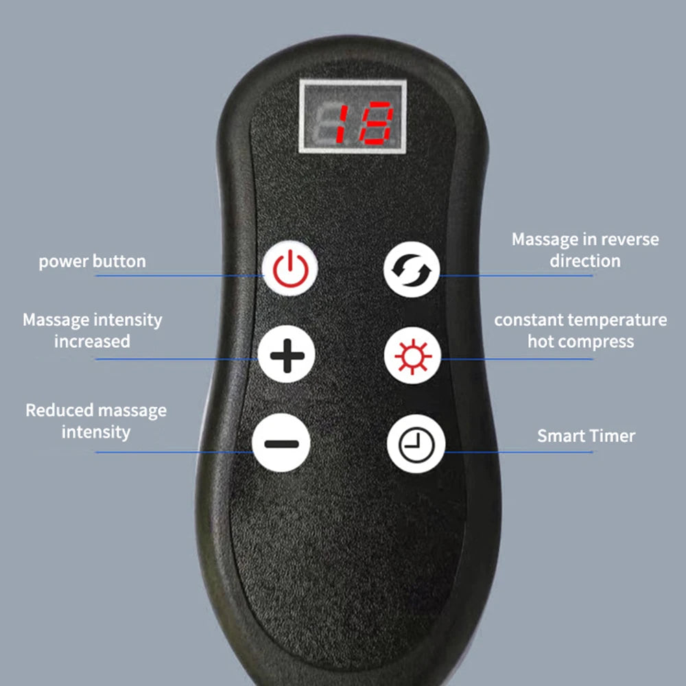 KentDO™ Electric Foot Massager – Deep Tissue Shiatsu Heat Relief