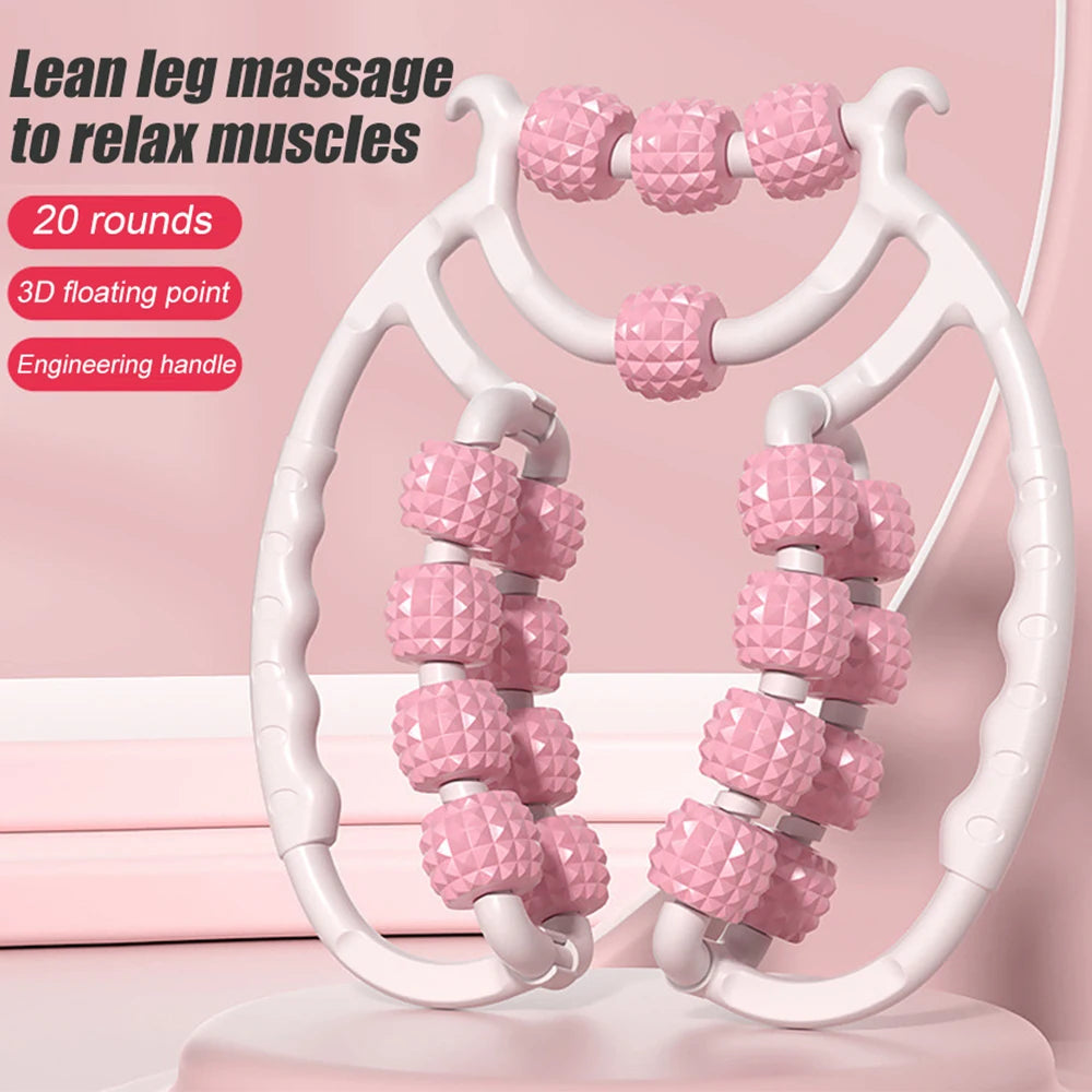 KentDO™ 20-Wheel Leg & Body Massager – Slim & Relax