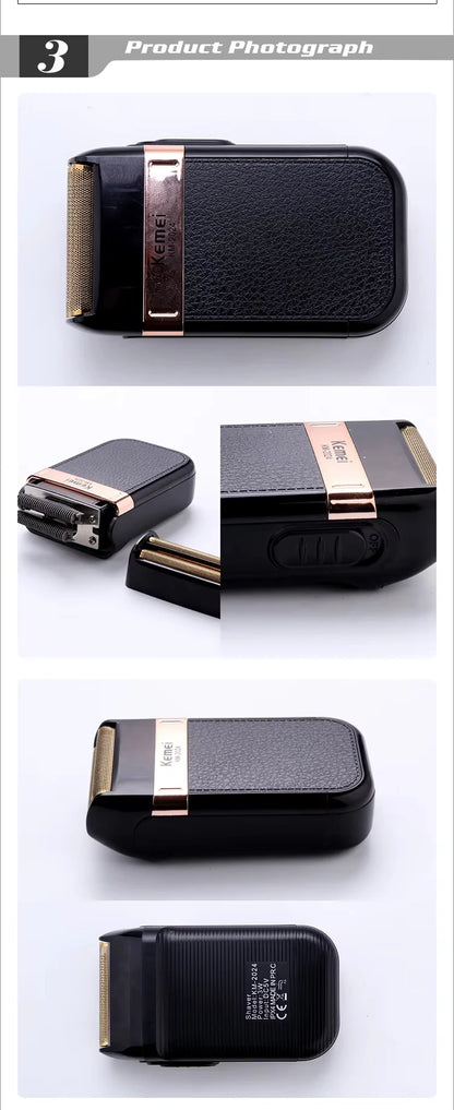 KentDO™ Electric Shaver for Men – Twin Blade Precision