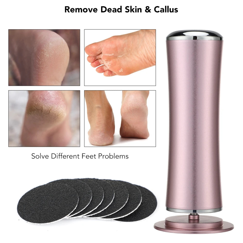 KentDO™ Electric Foot File – Pro Callus Remover for Smooth Feet