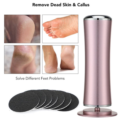 KentDO™ Electric Foot File – Pro Callus Remover for Smooth Feet