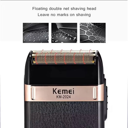 KentDO™ Electric Shaver for Men – Twin Blade Precision