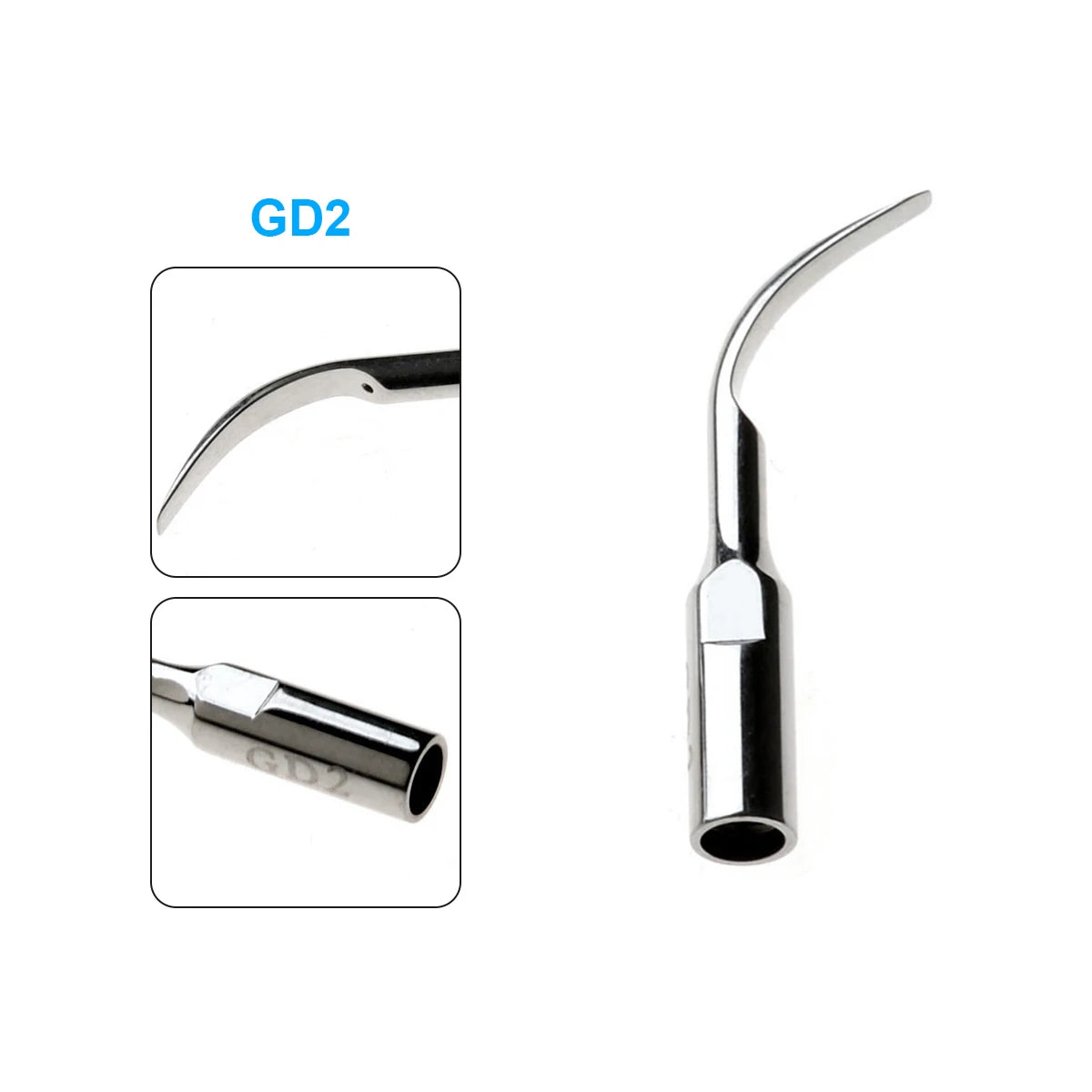 KentDO™ 5pcs Dental Ultrasonic Scaler Tips – Precision Cleaning