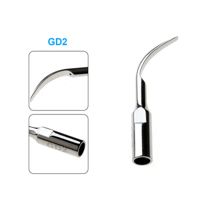 KentDO™ 5pcs Dental Ultrasonic Scaler Tips – Precision Cleaning