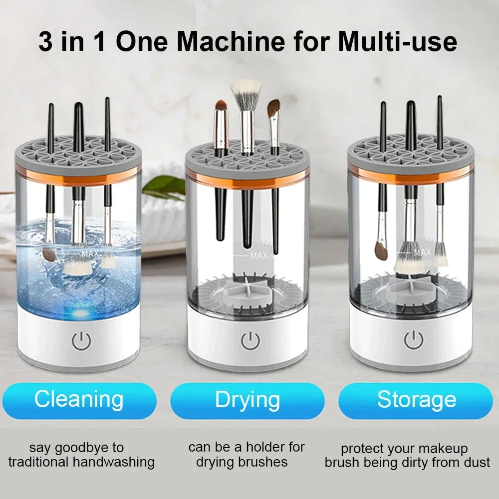 KentDO™ Electric Brush Cleaner – Fast, 3-in-1 Deep Cleaning