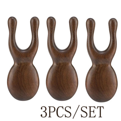 KentDO™ Wooden Gua Sha Facial Tool – Sandalwood Lift & Glow