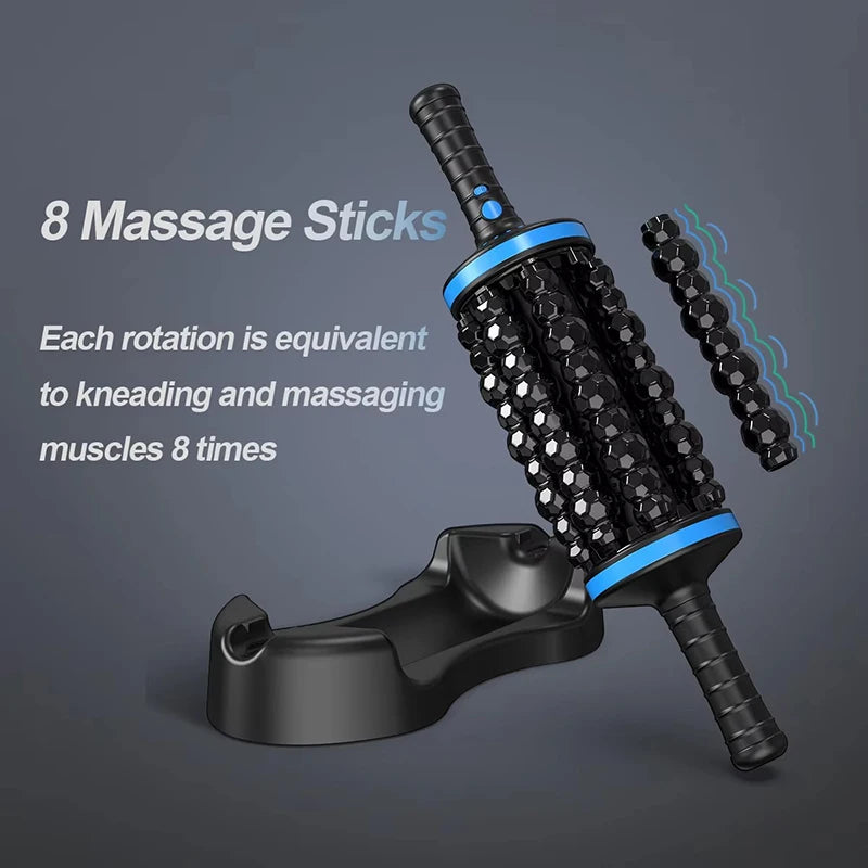 Cordless Roller Body Massager – 5 Speed Deep Relief