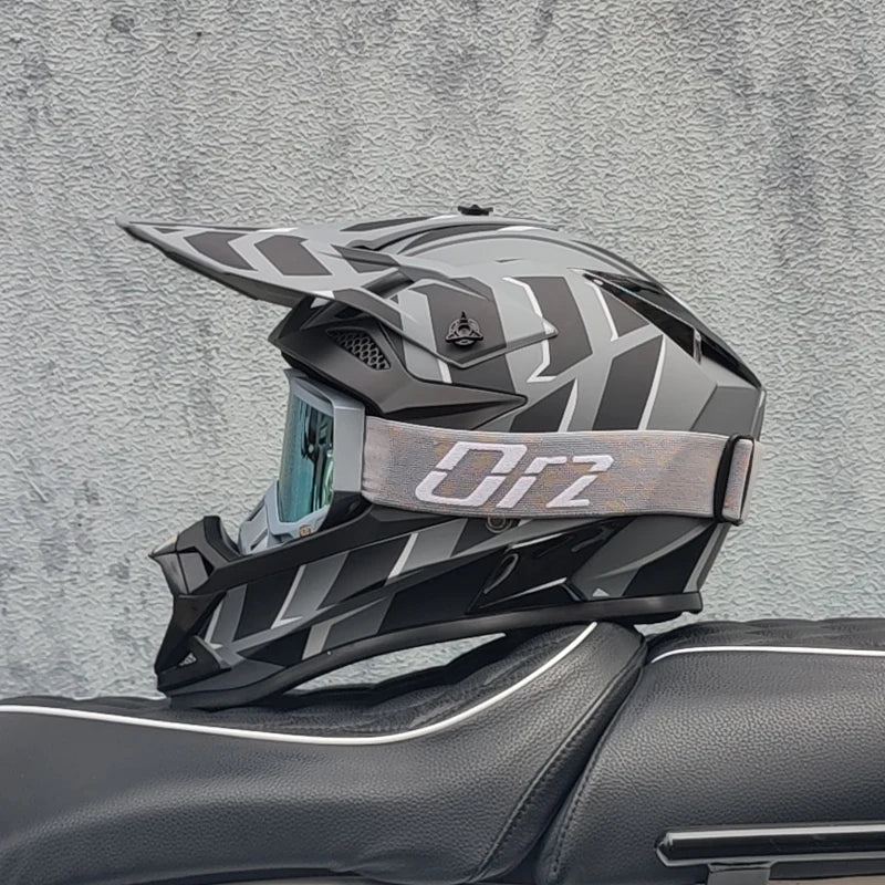 Full Face Motorcycle Helmet for Offroad Racing Safety