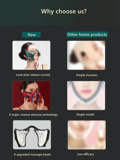 KentDO™ Microcurrent Face Massager for Lifting & Firming