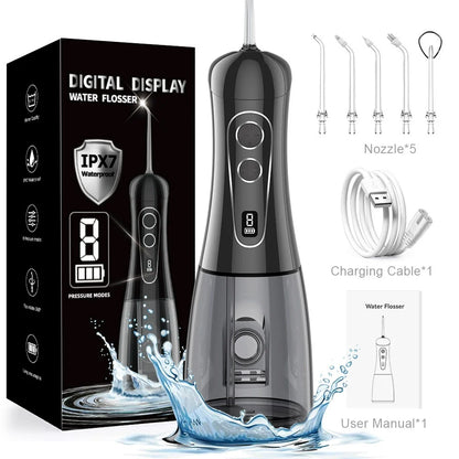Portable Water Flosser – Deep Clean & Healthy Smile