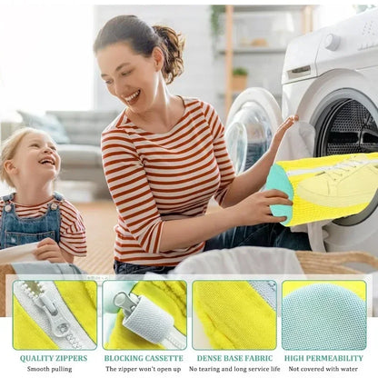Shoe Washing Bag for Gentle Sneaker Machine Wash Tool