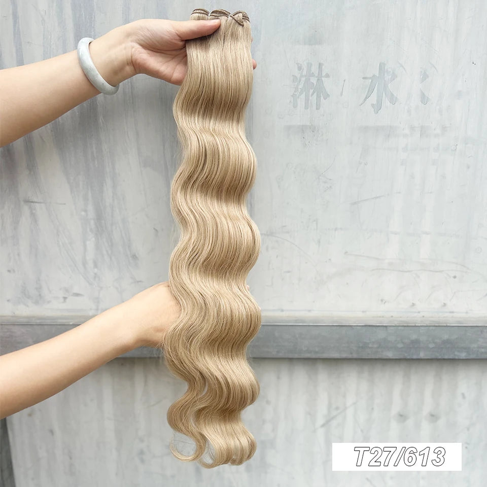 KentDO™ 30" Ombre Brown Body Wave Hair Extensions – Voluminous Look