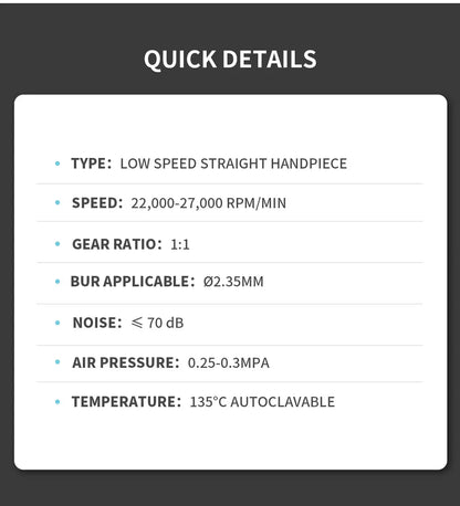 KentDO™ Low Speed Dental Handpiece – Contra Angle Precision Tool
