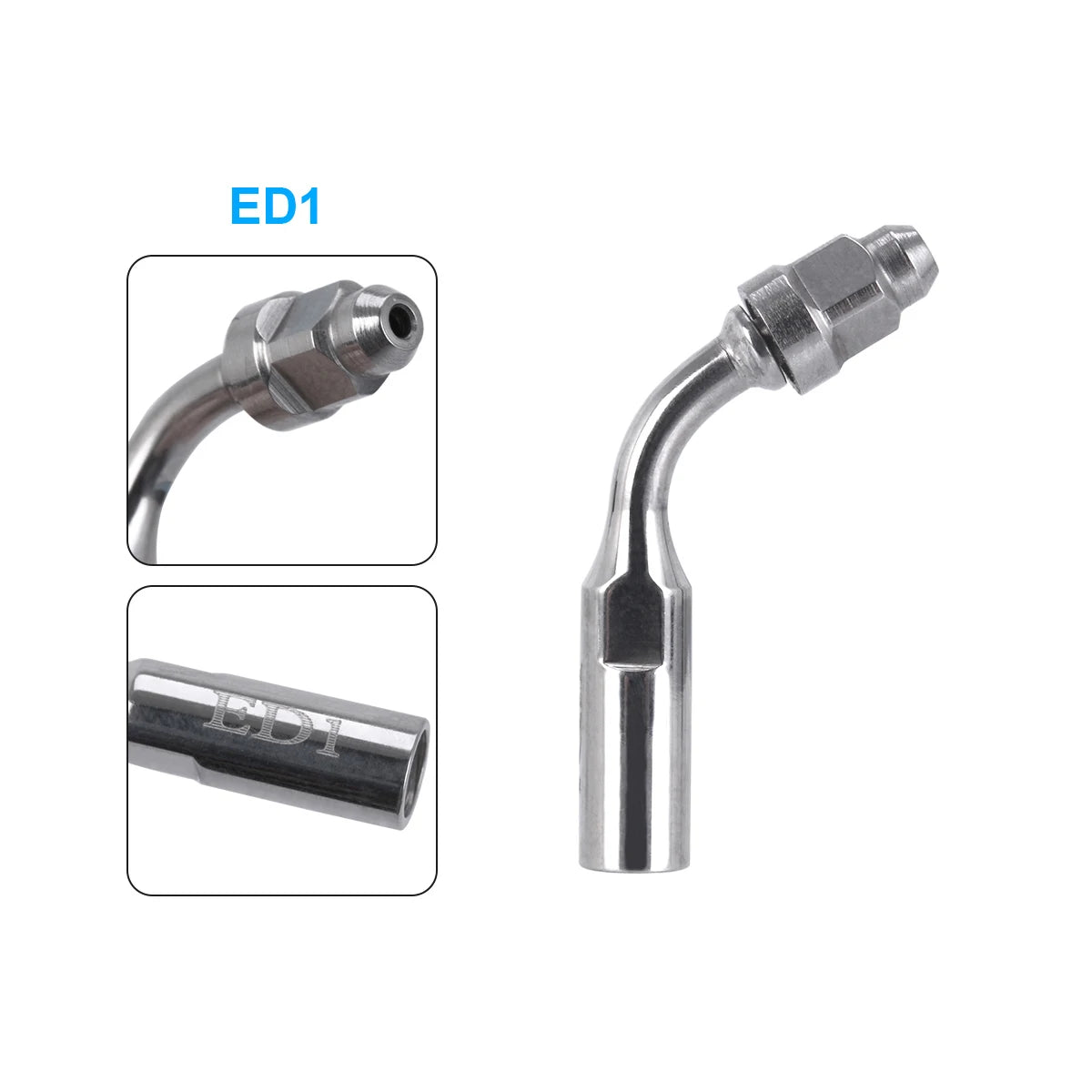KentDO™ 5pcs Dental Ultrasonic Scaler Tips – Precision Cleaning