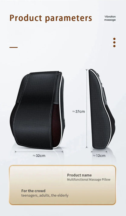 KentDO™ Electric Massage Neck Pillow with Heat Relief