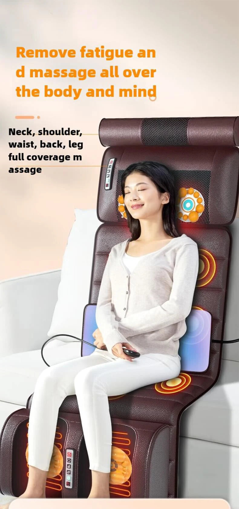 KentDO™ Full Body Massage Mattress – Heated Deep Relaxation