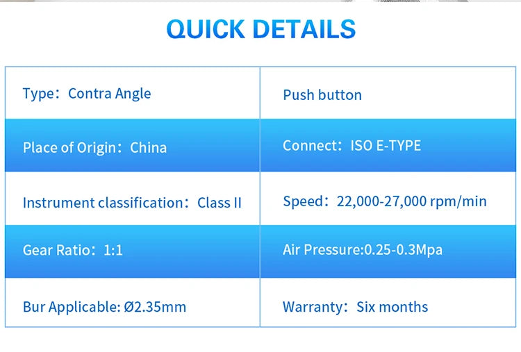 low speed dental handpiece - KentDO