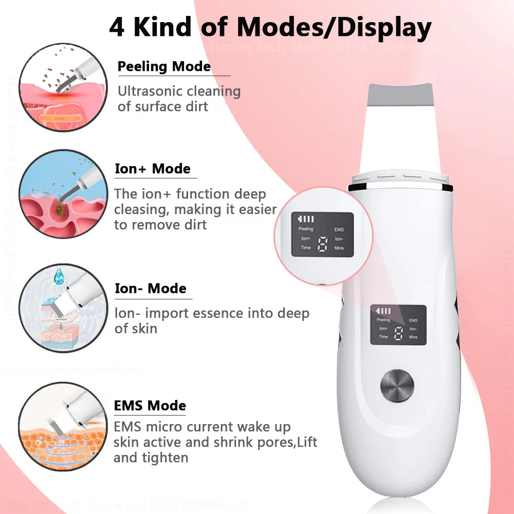 KentDO™ Ultrasonic Face Scrubber – Deep Pore Cleansing