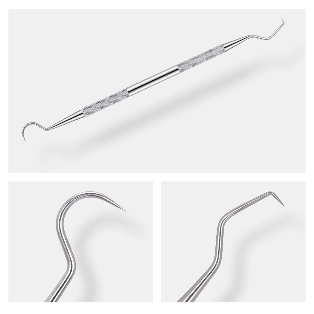 KentDO™ Dental Cleaning Tools Set – Stainless Steel Home & Clinic Kit