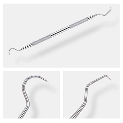 KentDO™ Dental Cleaning Tools Set – Stainless Steel Home & Clinic Kit