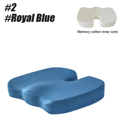 KentDO™ Memory Foam Seat Cushion – Coccyx & Back Relief