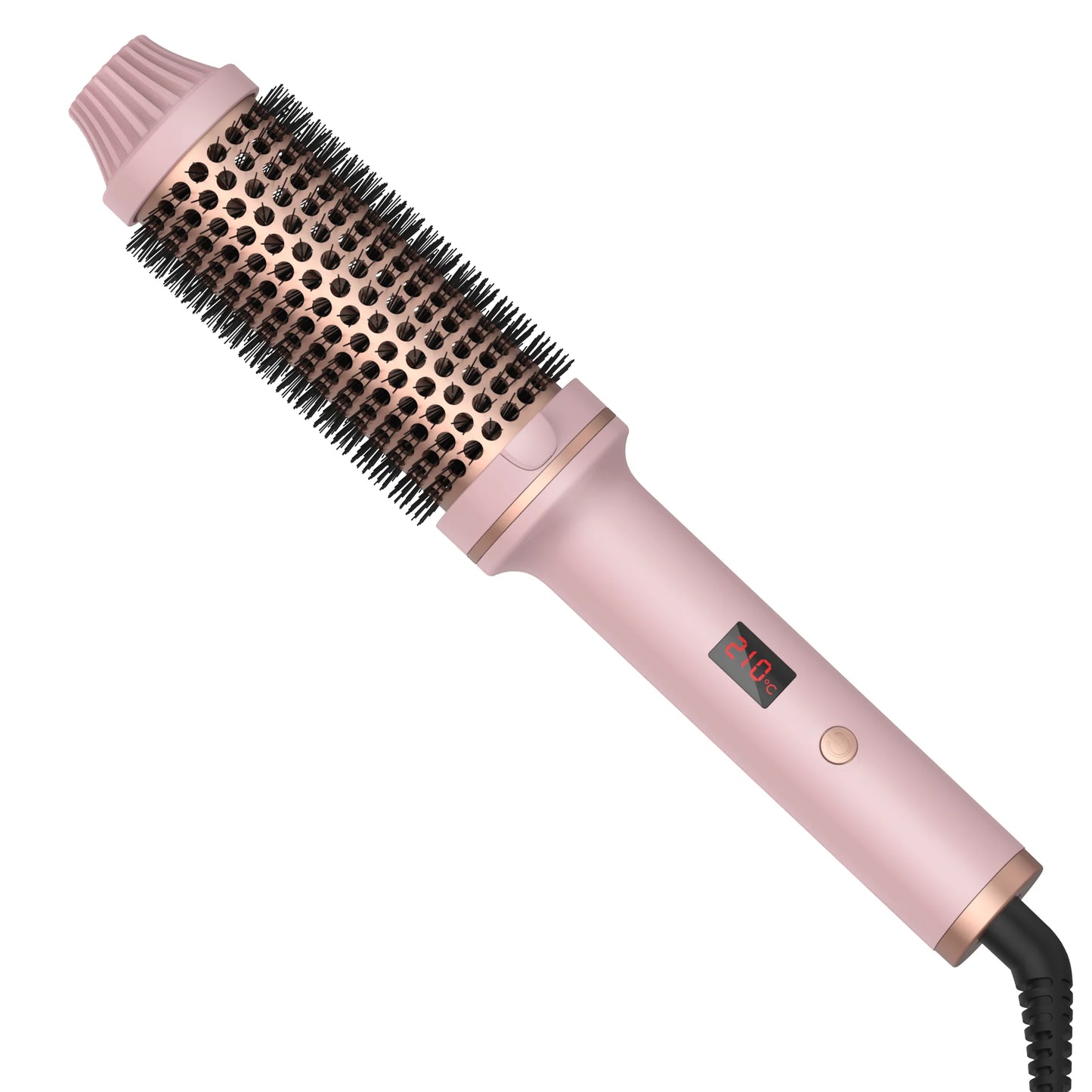 KentDO™ 1.5" Heated Curling Brush – Ceramic Hair Styler